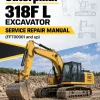 Caterpillar CAT 318F L Excavator Service Repair Manual (FFT00001 and up)
