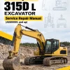 Caterpillar CAT 315D L Excavator Service Repair Manual (JGS00001 and up) Caterpillar CAT 315D L Excavator Service Repair Manual (JGS00001 and up)