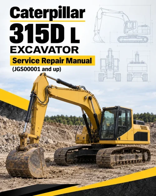 Caterpillar CAT 315D L Excavator Service Repair Manual (JGS00001 and up) Caterpillar CAT 315D L Excavator Service Repair Manual (JGS00001 and up)