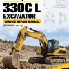 Caterpillar CAT 330C L Excavator Service Repair Manual (DKY00001 and up)