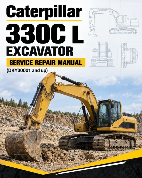Caterpillar CAT 330C L Excavator Service Repair Manual (DKY00001 and up)