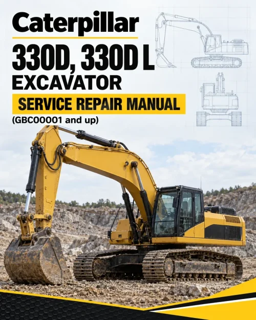 Caterpillar CAT 330D, 330D L Excavator Service Repair Manual (GBC00001 and up) Caterpillar CAT 330D, 330D L Excavator Service Repair Manual (GBC00001 and up)