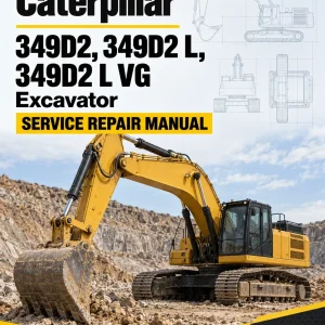 Caterpillar CAT 349D2 349D2 L, 349D2 L VG Excavator Service Repair Manual (PFD00001 and up) Caterpillar CAT 349D2 349D2 L, 349D2 L VG Excavator Service Repair Manual (PFD00001 and up)