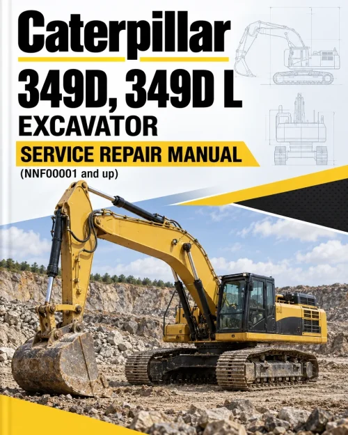 Caterpillar CAT 349D, 349D L Excavator Service Repair Manual (NNF00001 and up) Caterpillar CAT 349D, 349D L Excavator Service Repair Manual (NNF00001 and up)