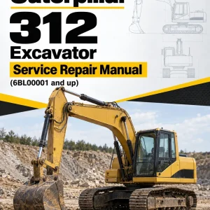 Caterpillar CAT 312 Excavator Service Repair Manual (6BL00001 and up) Caterpillar CAT 312 Excavator Service Repair Manual (6BL00001 and up)