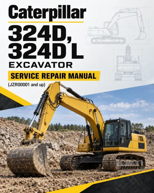 Caterpillar CAT 324D, 324D L Excavator Service Repair Manual (JZR00001 and up) Caterpillar CAT 324D, 324D L Excavator Service Repair Manual (JZR00001 and up)