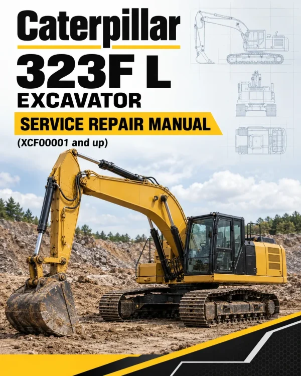 Caterpillar CAT 323F L Excavator Service Repair Manual (XCF00001 and up)