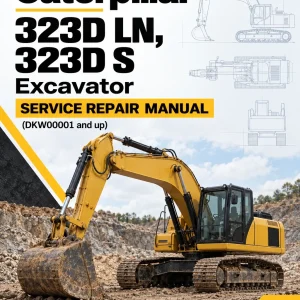 Caterpillar CAT 323D LN, 323D S Excavator Service Repair Manual (DKW00001 and up) Caterpillar CAT 323D LN, 323D S Excavator Service Repair Manual (DKW00001 and up)