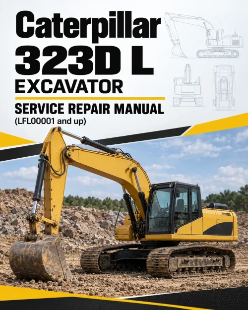 Caterpillar CAT 323D L Excavator Service Repair Manual (LFL00001 and up) Caterpillar CAT 323D L Excavator Service Repair Manual (LFL00001 and up)