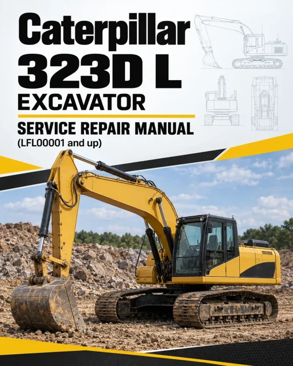Caterpillar CAT 323D L Excavator Service Repair Manual (LFL00001 and up) Caterpillar CAT 323D L Excavator Service Repair Manual (LFL00001 and up)