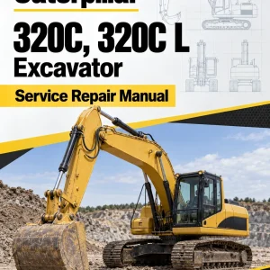 Caterpillar CAT 320C, 320C L Excavator Service Repair Manual (AMC00001 and up)