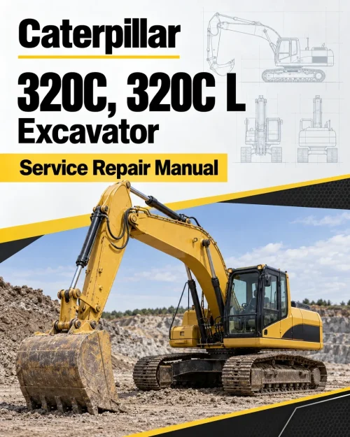Caterpillar CAT 320C, 320C L Excavator Service Repair Manual (AMC00001 and up) Caterpillar CAT 320C, 320C L Excavator Service Repair Manual (AMC00001 and up)