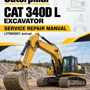 Caterpillar CAT 340D L Excavator Service Repair Manual (JTN00001 and up) Caterpillar CAT 340D L Excavator Service Repair Manual (JTN00001 and up)
