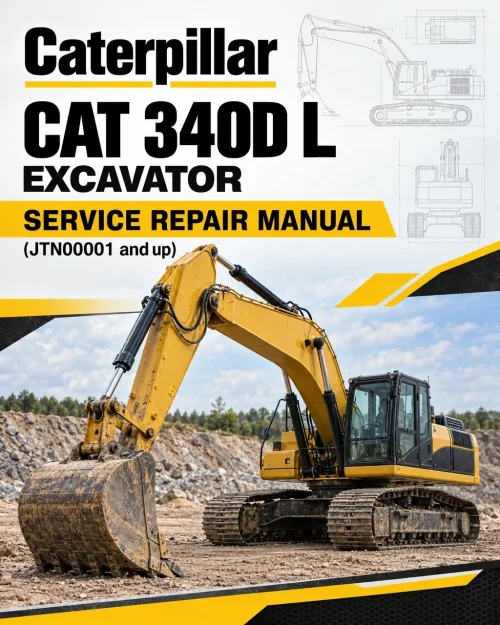 Caterpillar CAT 340D L Excavator Service Repair Manual (JTN00001 and up) Caterpillar CAT 340D L Excavator Service Repair Manual (JTN00001 and up)