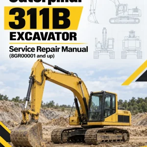 Caterpillar CAT 311B Excavator Service Repair Manual (8GR00001 and up) Caterpillar CAT 311B Excavator Service Repair Manual (8GR00001 and up)