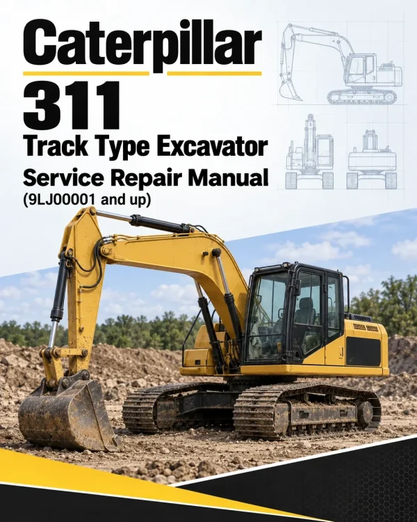 Caterpillar CAT 311 Track Type Excavator Service Repair Manual (9LJ00001 and up) Caterpillar CAT 311 Track Type Excavator Service Repair Manual (9LJ00001 and up)