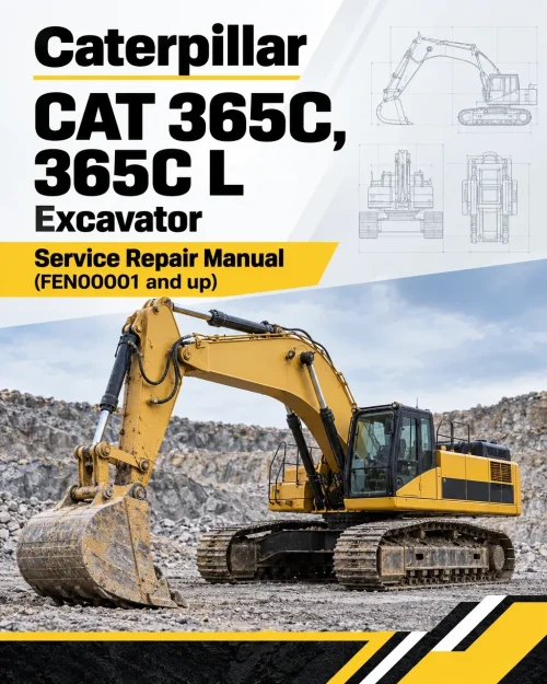 Caterpillar CAT 365C, 365C L Excavator Service Repair Manual (FEN00001 and up) Caterpillar CAT 365C, 365C L Excavator Service Repair Manual (FEN00001 and up)