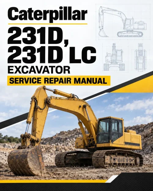 Caterpillar CAT 231D, 231D LC Excavator Service Repair Manual (5WJ00001 and up) Caterpillar CAT 231D, 231D LC Excavator Service Repair Manual (5WJ00001 and up)