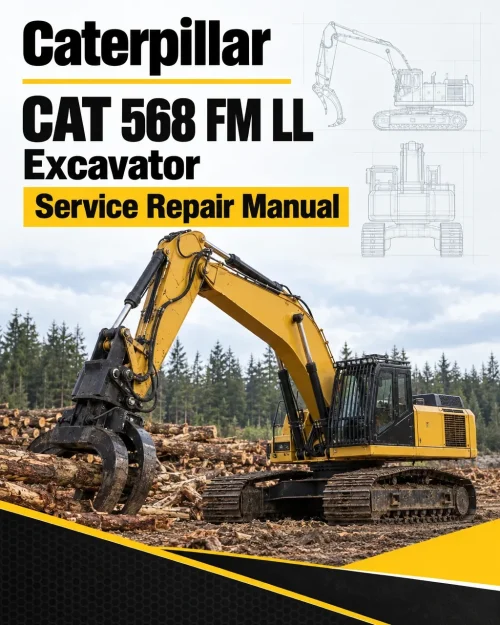 Caterpillar CAT 568 FM LL Excavator Service Repair Manual (BRB00001 and up) Caterpillar CAT 568 FM LL Excavator Service Repair Manual (BRB00001 and up)