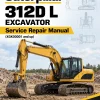 Caterpillar CAT 312D L Excavator Service Repair Manual (XGK00001 and up) Caterpillar CAT 312D L Excavator Service Repair Manual (XGK00001 and up)