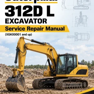 Caterpillar CAT 312D L Excavator Service Repair Manual (XGK00001 and up)