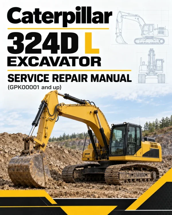 Caterpillar CAT 324D L Excavator Service Repair Manual (GPK00001 and up) Caterpillar CAT 324D L Excavator Service Repair Manual (GPK00001 and up)