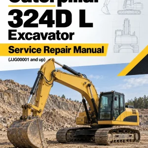 Caterpillar CAT 324D L Excavator Service Repair Manual (JJG00001 and up)