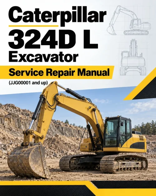 Caterpillar CAT 324D L Excavator Service Repair Manual (JJG00001 and up)