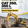 Caterpillar CAT 350, 350 L Excavator Service Repair Manual (3ML00001 and up) Caterpillar CAT 350, 350 L Excavator Service Repair Manual (3ML00001 and up)