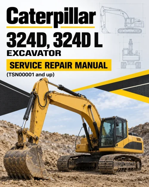 Caterpillar CAT 324D, 324D L Excavator Service Repair Manual (TSN00001 and up) Caterpillar CAT 324D, 324D L Excavator Service Repair Manual (TSN00001 and up)