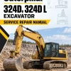 Caterpillar CAT 324D, 324D L Excavator Service Repair Manual (DFP00001 and up)