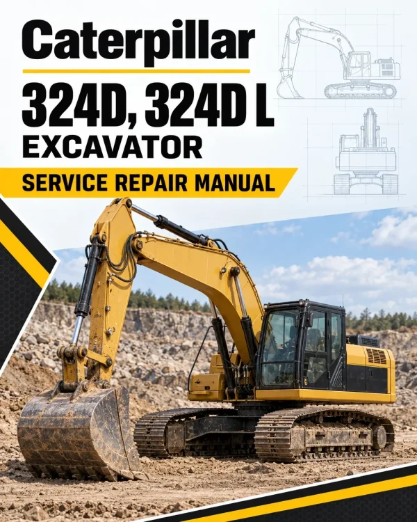 Caterpillar CAT 324D, 324D L Excavator Service Repair Manual (DFP00001 and up)
