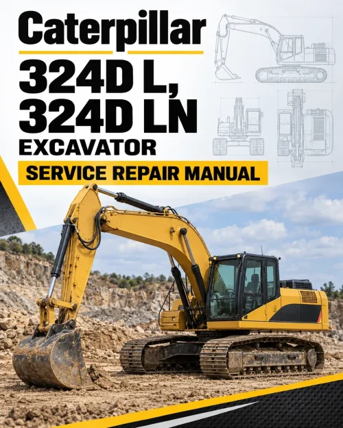 Caterpillar CAT 324D L, 324D LN Excavator Service Repair Manual (EJC00001 and up) Caterpillar CAT 324D L, 324D LN Excavator Service Repair Manual (EJC00001 and up)