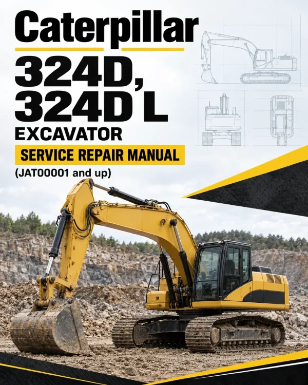 Caterpillar CAT 324D, 324D L Excavator Service Repair Manual (JAT00001 and up) Caterpillar CAT 324D, 324D L Excavator Service Repair Manual (JAT00001 and up)