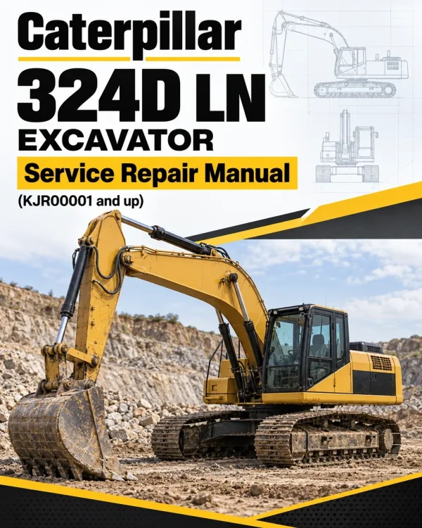 Caterpillar CAT 324D LN Excavator Service Repair Manual (KJR00001 and up) Caterpillar CAT 324D LN Excavator Service Repair Manual (KJR00001 and up)