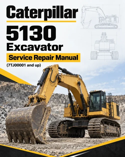 Caterpillar CAT 5130 Excavator Service Repair Manual (7TJ00001 and up) Caterpillar CAT 5130 Excavator Service Repair Manual (7TJ00001 and up)