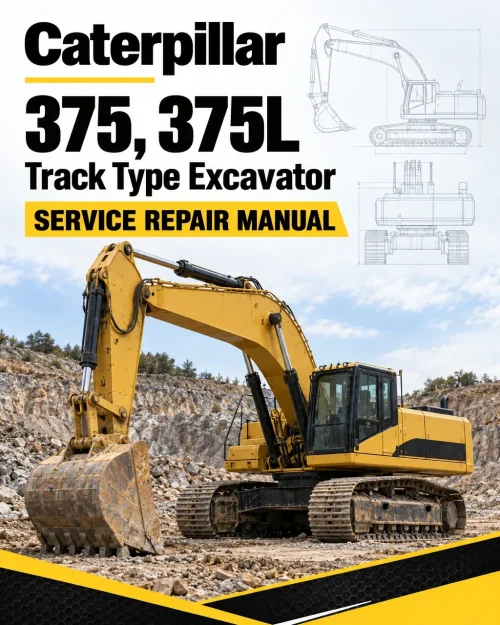Caterpillar CAT 375, 375L Track Type Excavator Service Repair Manual (8XG00313 and up) Caterpillar CAT 375, 375L Track Type Excavator Service Repair Manual (8XG00313 and up)