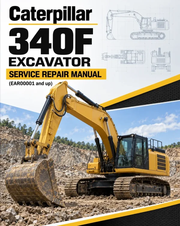 Caterpillar CAT 340F Excavator Service Repair Manual (EAR00001 and up) Caterpillar CAT 340F Excavator Service Repair Manual (EAR00001 and up)