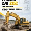 Caterpillar CAT 215C Excavator Service Repair Manual (4HG00001 and up)