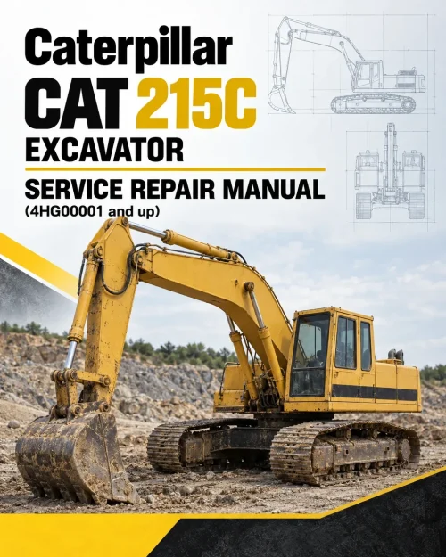 Caterpillar CAT 215C Excavator Service Repair Manual (4HG00001 and up) Caterpillar CAT 215C Excavator Service Repair Manual (4HG00001 and up)
