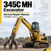 Caterpillar CAT 345C MH Excavator Service Repair Manual (D3S00001 and up) Caterpillar CAT 345C MH Excavator Service Repair Manual (D3S00001 and up)