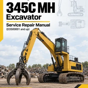 Caterpillar CAT 345C MH Excavator Service Repair Manual (D3S00001 and up) Caterpillar CAT 345C MH Excavator Service Repair Manual (D3S00001 and up)