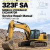 Caterpillar CAT 323F SA MOBILE Hydraulic Excavator Service Repair Manual (P7P00001 and up) Caterpillar CAT 323F SA MOBILE Hydraulic Excavator Service Repair Manual (P7P00001 and up)