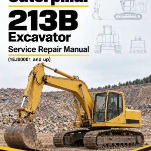 Caterpillar CAT 213B Excavator Service Repair Manual (1EJ00001 and up) Caterpillar CAT 213B Excavator Service Repair Manual (1EJ00001 and up)