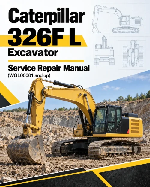 Caterpillar CAT 326F L Excavator Service Repair Manual (WGL00001 and up) Caterpillar CAT 326F L Excavator Service Repair Manual (WGL00001 and up)