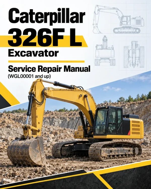 Caterpillar CAT 326F L Excavator Service Repair Manual (WGL00001 and up)