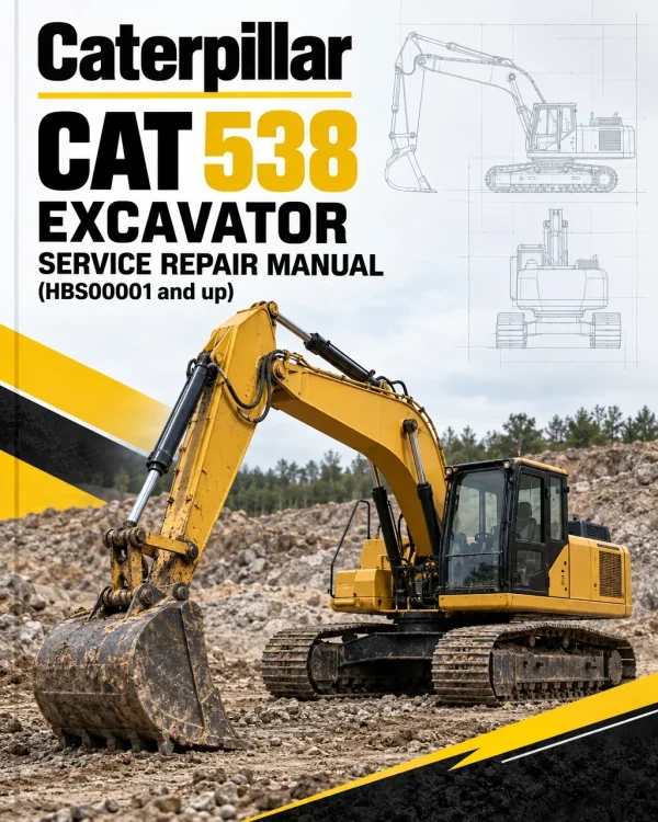 Caterpillar CAT 538 Excavator Service Repair Manual (HBS00001 and up) Caterpillar CAT 538 Excavator Service Repair Manual (HBS00001 and up)