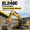 Caterpillar CAT EL240C Excavator Service Repair Manual (9PK00001 and up)