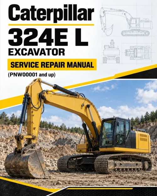 Caterpillar CAT 324E L Excavator Service Repair Manual (PNW00001 and up)