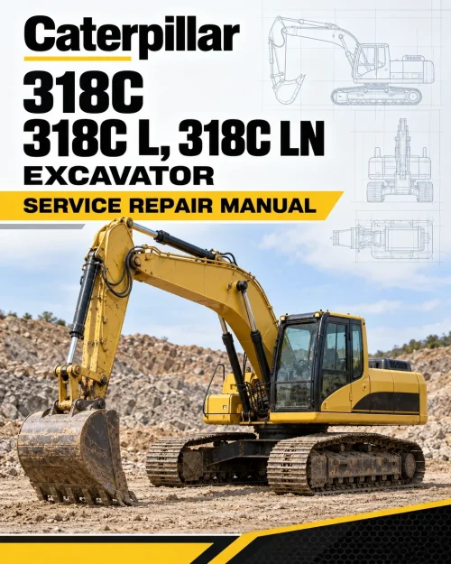 Caterpillar CAT 318C 318C L, 318C LN Excavator Service Repair Manual (GPA00001 and up) Caterpillar CAT 318C 318C L, 318C LN Excavator Service Repair Manual (GPA00001 and up)